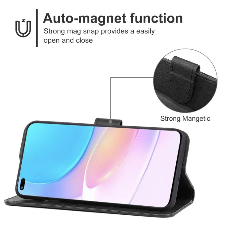 Leather Phone Case For Honor 50 Lite / Huawei nova 8i