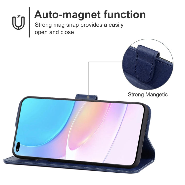 Leather Phone Case For Honor 50 Lite / Huawei nova 8i