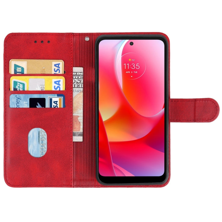Leather Phone Case For Motorola Moto G Power 2022