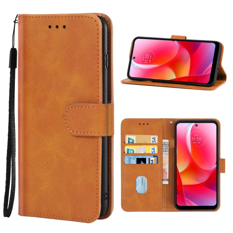 Leather Phone Case For Motorola Moto G Power 2022