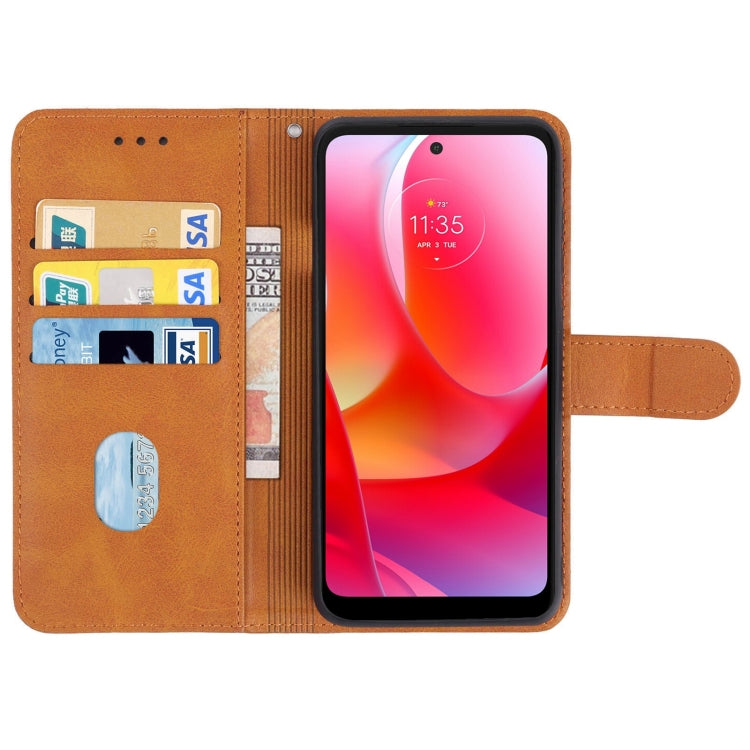 Leather Phone Case For Motorola Moto G Power 2022