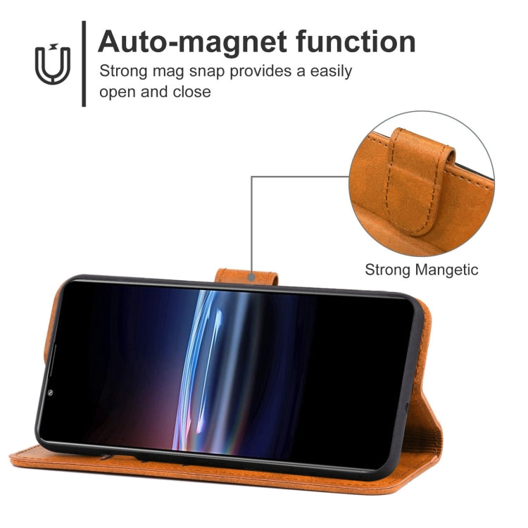 Leather Phone Case For Sony Xperia Pro-I