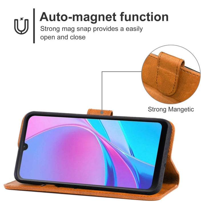 Leather Phone Case For Blackview OSCAL C20 / C20 Pro