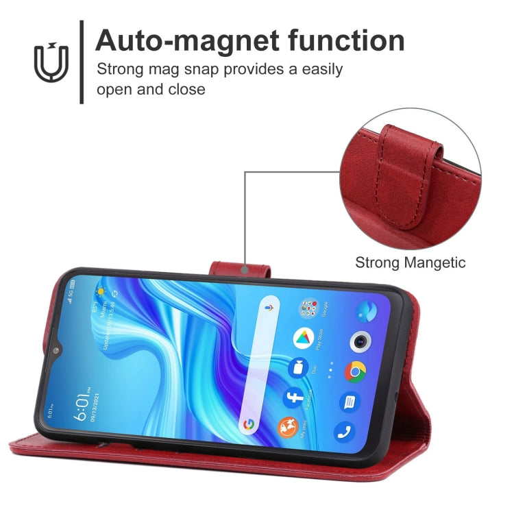 Leather Phone Case For TCL Bremen 5G / 20AX 5G / 20R 5G