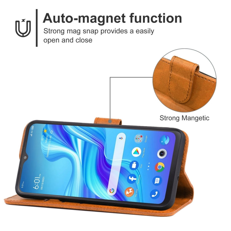 Leather Phone Case For TCL Bremen 5G / 20AX 5G / 20R 5G