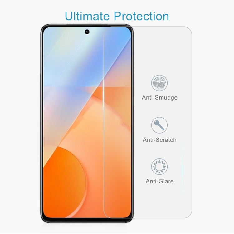 10 PCS 0.26mm 9H 2.5D Tempered Glass Film For vivo iQOO Z5