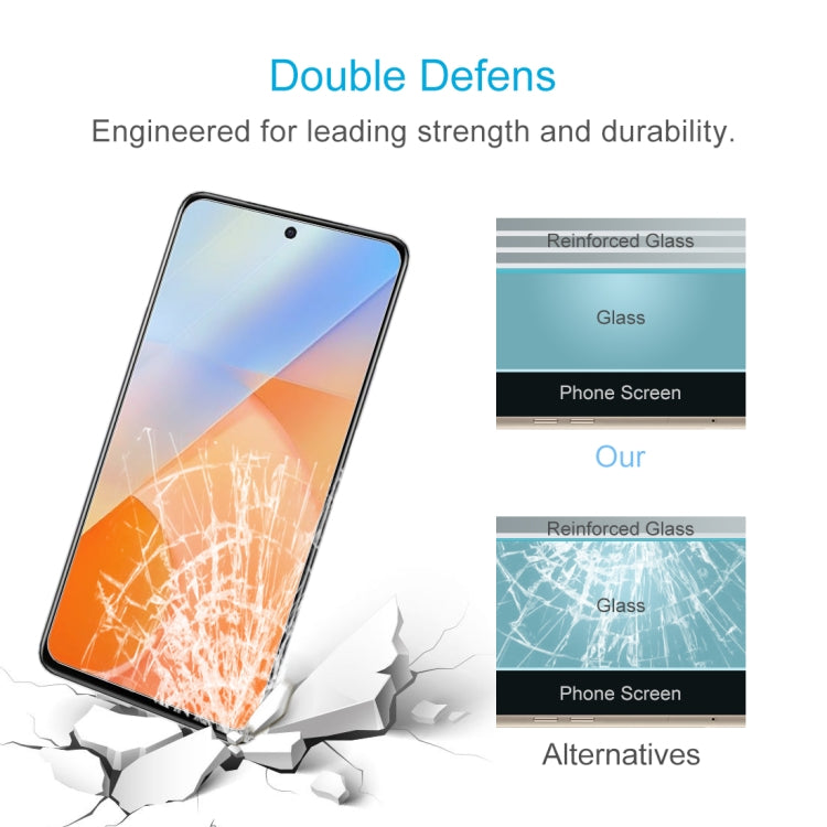 10 PCS 0.26mm 9H 2.5D Tempered Glass Film For vivo iQOO Z5