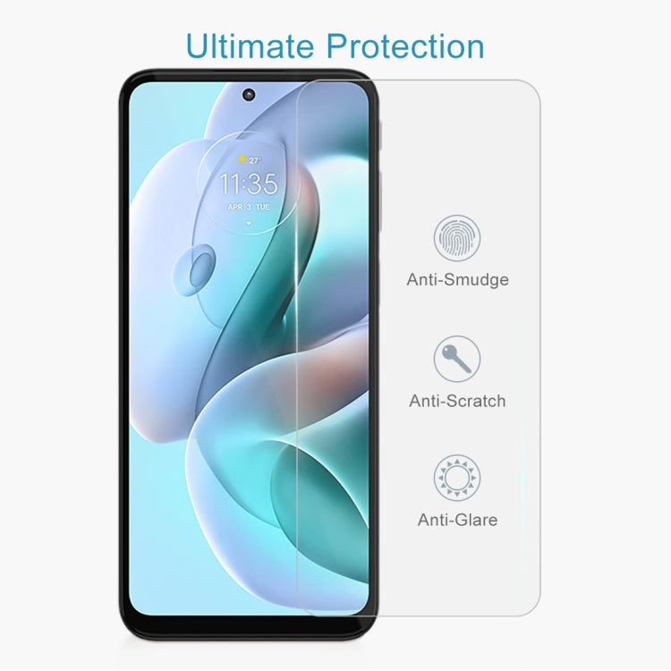 10 PCS 0.26mm 9H 2.5D Tempered Glass Film For Motorola Moto G41