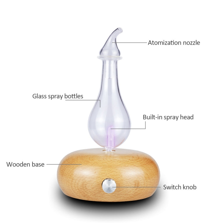 Wood Essential Oil Diffuser Aromatherapy Machine Automatic Alcohol Sprayer, Plug Specification:AU Plug