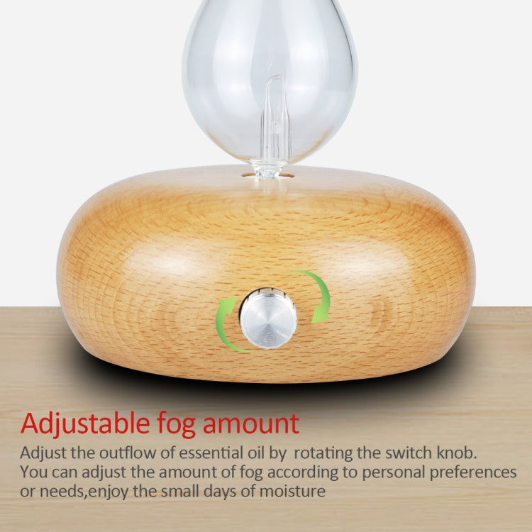 Wood Essential Oil Diffuser Aromatherapy Machine Automatic Alcohol Sprayer, Plug Specification:AU Plug