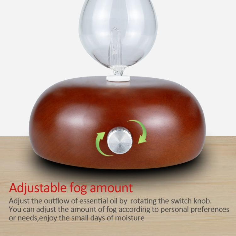 Wood Essential Oil Diffuser Aromatherapy Machine Automatic Alcohol Sprayer, Plug Specification:EU Plug