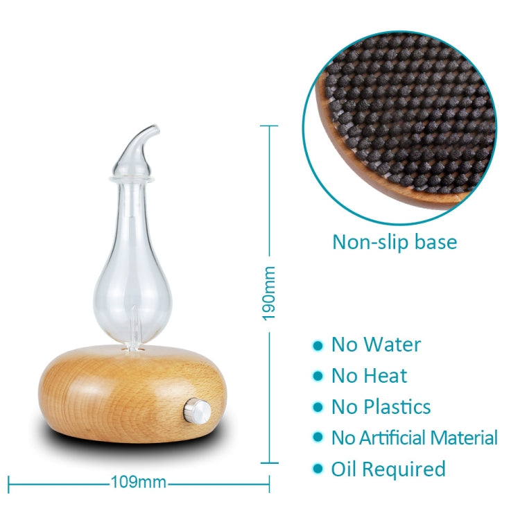 Wood Essential Oil Diffuser Aromatherapy Machine Automatic Alcohol Sprayer, Plug Specification:EU Plug