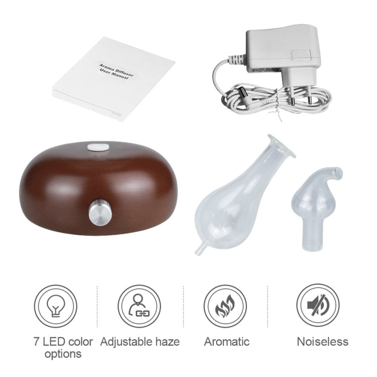 Wood Essential Oil Diffuser Aromatherapy Machine Automatic Alcohol Sprayer, Plug Specification:EU Plug