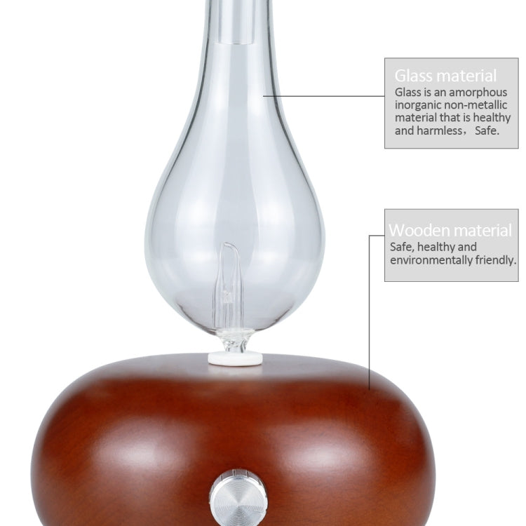 Wood Essential Oil Diffuser Aromatherapy Machine Automatic Alcohol Sprayer, Plug Specification:UK Plug