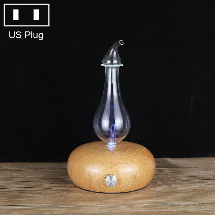Wood Essential Oil Diffuser Aromatherapy Machine Automatic Alcohol Sprayer, Plug Specification:US Plug