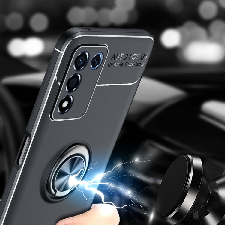 For OPPO K9s Metal Ring Holder 360 Degree Rotating TPU Phone Case