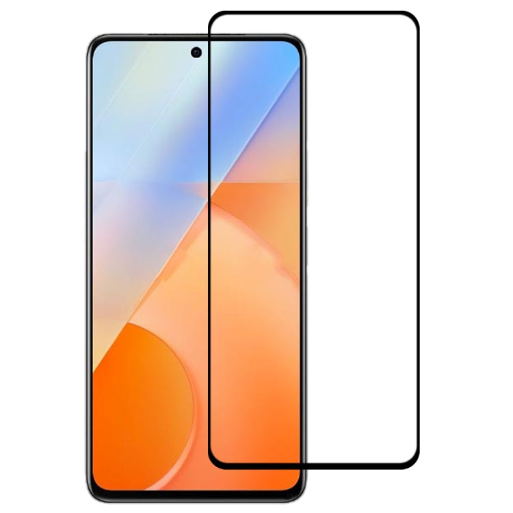 Full Glue Cover Screen Protector Tempered Glass Film For vivo iQOO Z5