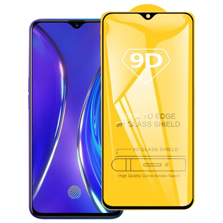 9D Full Glue Screen Tempered Glass Film For OPPO Realme X2