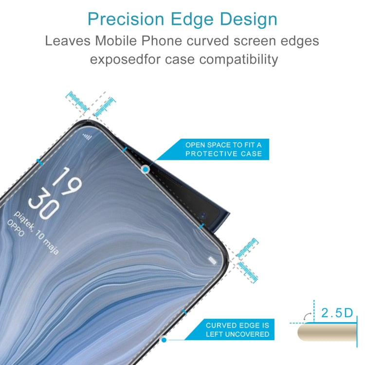 0.26mm 9H 2.5D Tempered Glass Film For OPPO Reno 5G