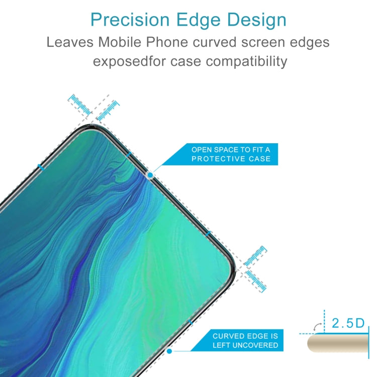 0.26mm 9H 2.5D Tempered Glass Film For OPPO Reno A