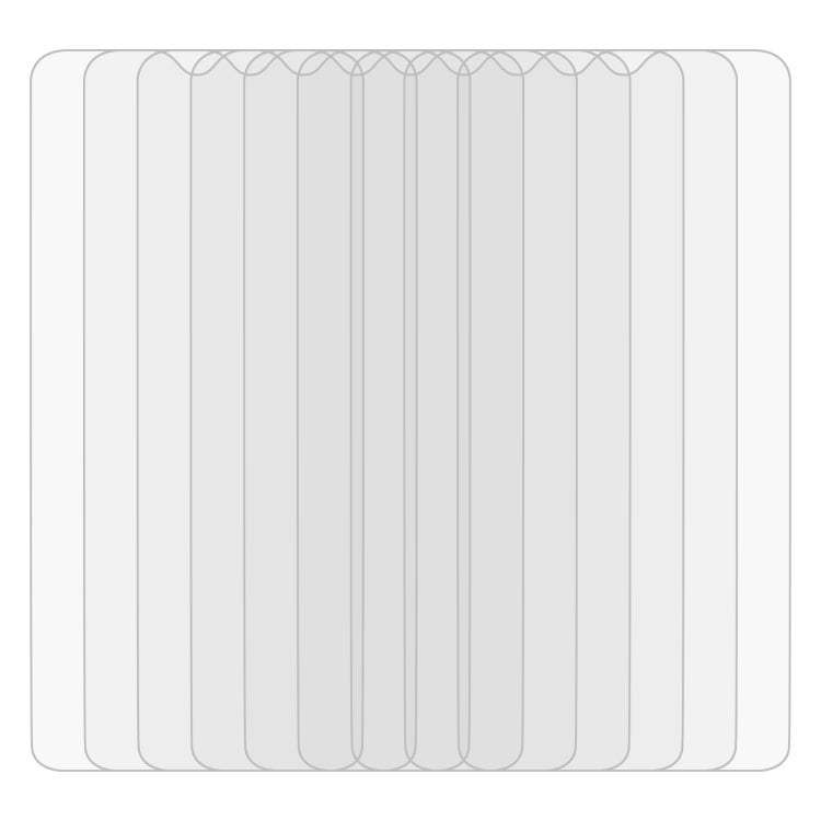 10 PCS 0.26mm 9H 2.5D Tempered Glass Film For vivo U10 / U3x