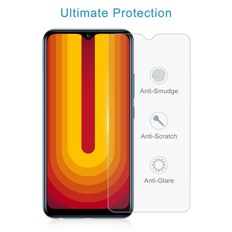 10 PCS 0.26mm 9H 2.5D Tempered Glass Film For vivo U10 / U3x