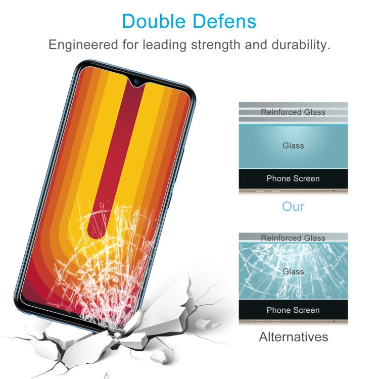 10 PCS 0.26mm 9H 2.5D Tempered Glass Film For vivo U10 / U3x