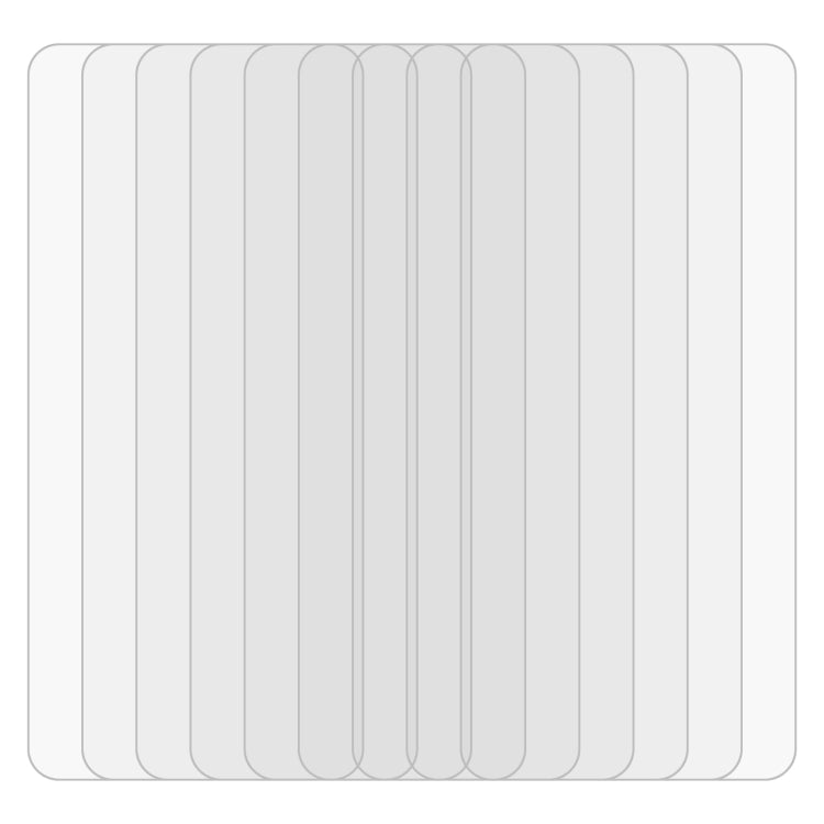50 PCS 0.26mm 9H 2.5D Tempered Glass Film For vivo X50 5G