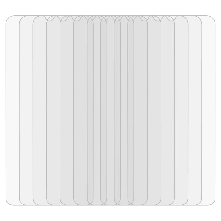 50 PCS 0.26mm 9H 2.5D Tempered Glass Film For vivo Z1x