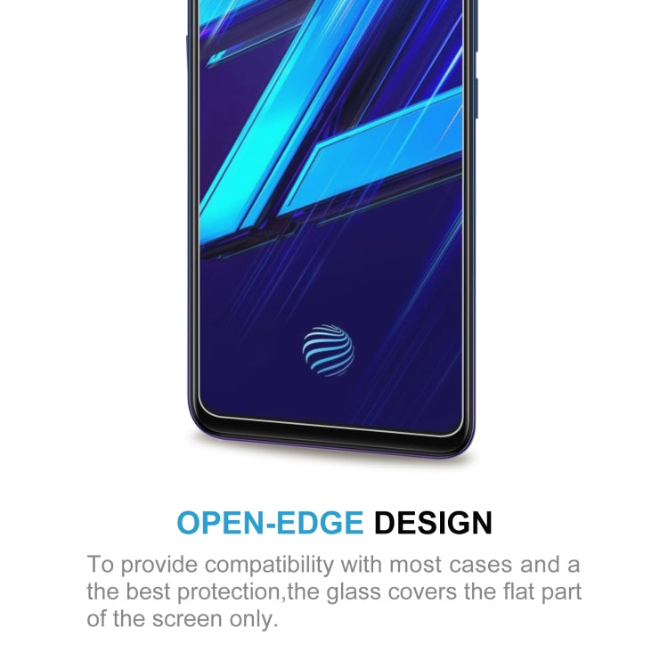 50 PCS 0.26mm 9H 2.5D Tempered Glass Film For vivo Z1x