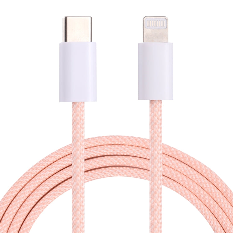 12W PD USB-C / Type-C to 8 Pin Data Cable, Cable Length: 1m