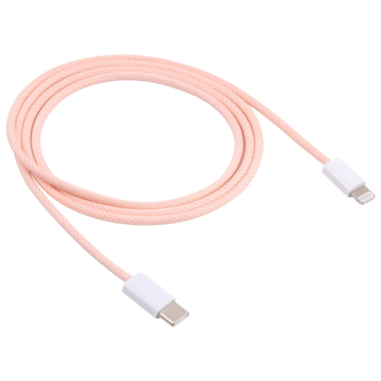 12W PD USB-C / Type-C to 8 Pin Data Cable, Cable Length: 1m