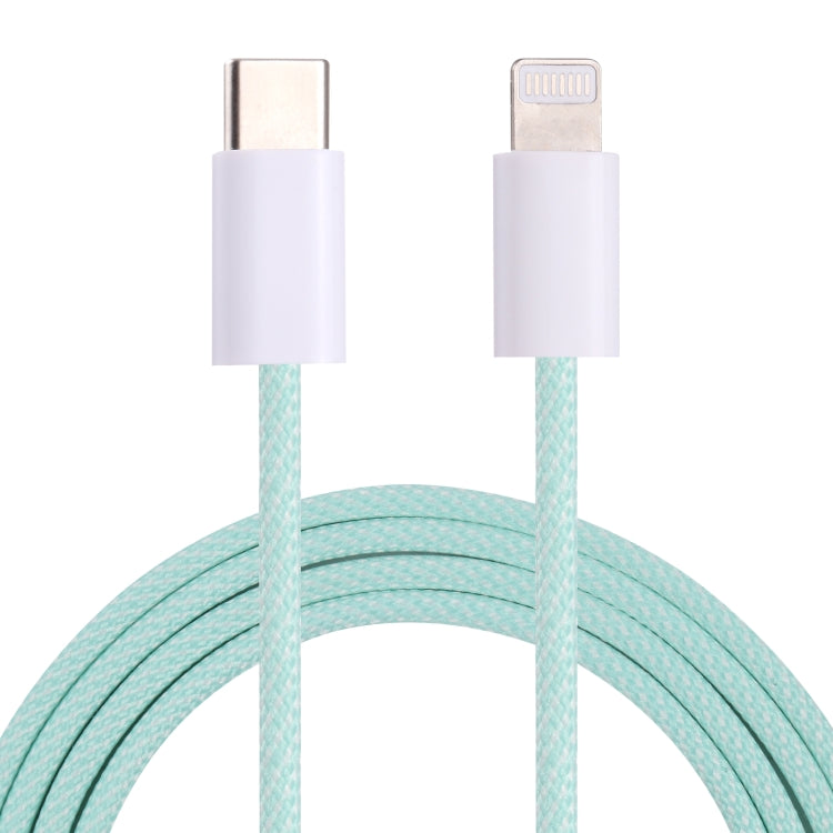 12W PD USB-C / Type-C to 8 Pin Data Cable, Cable Length: 1m