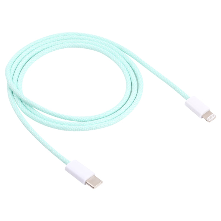 12W PD USB-C / Type-C to 8 Pin Data Cable, Cable Length: 1m