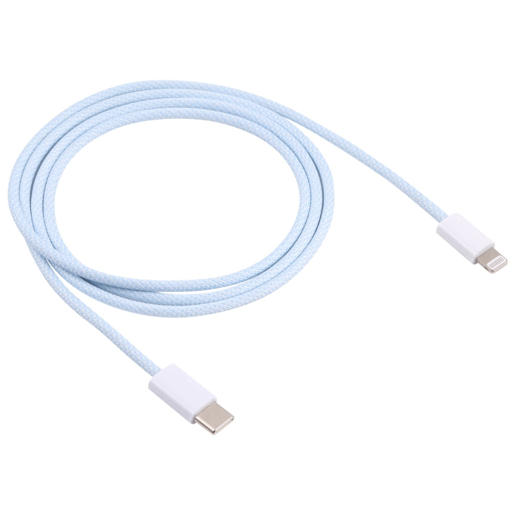12W PD USB-C / Type-C to 8 Pin Data Cable, Cable Length: 1m