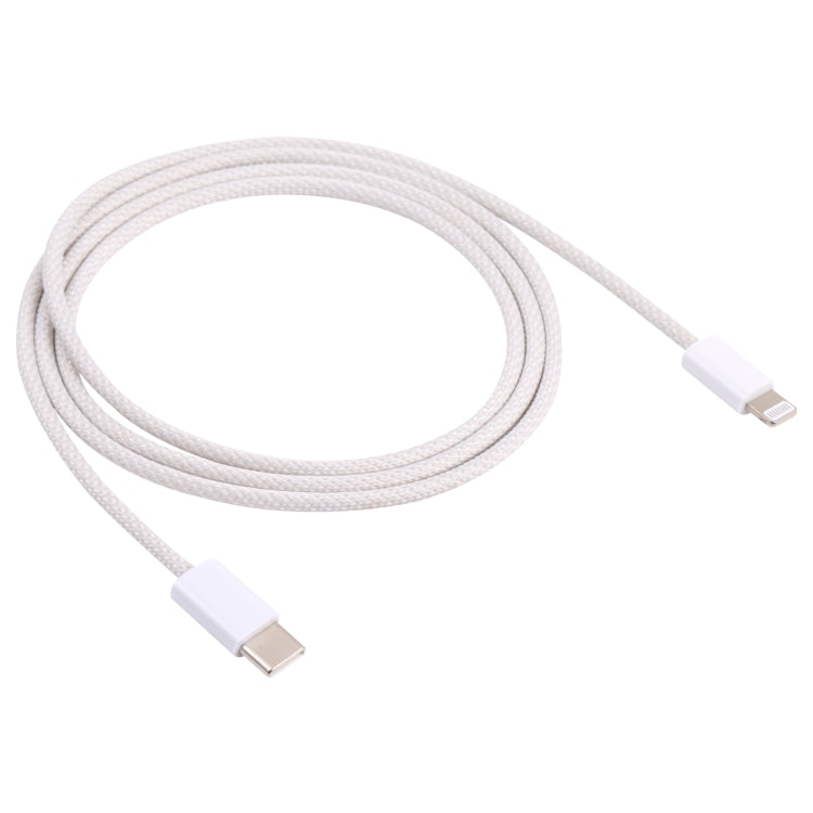 12W PD USB-C / Type-C to 8 Pin Data Cable, Cable Length: 1m