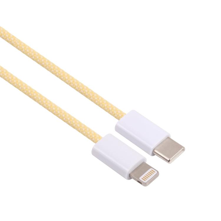 12W PD USB-C / Type-C to 8 Pin Data Cable, Cable Length: 1m