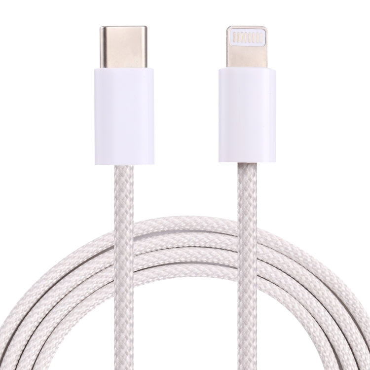 20W PD USB-C / Type-C to 8 Pin Data Cable, Cable Length: 1m