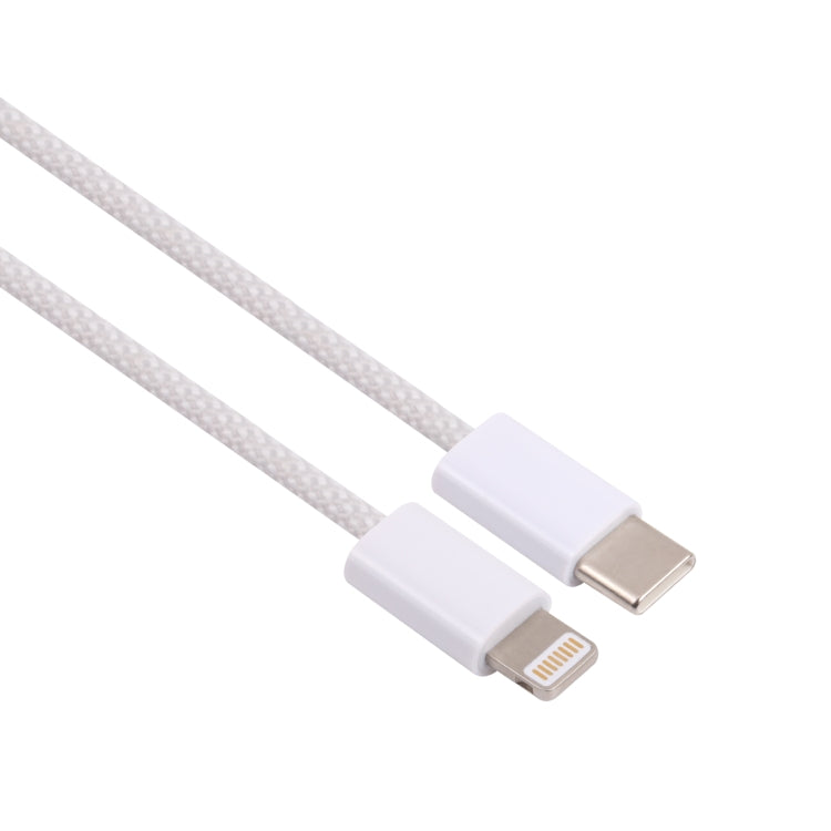 20W PD USB-C / Type-C to 8 Pin Data Cable, Cable Length: 1m