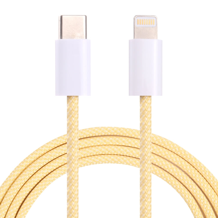 20W PD USB-C / Type-C to 8 Pin Data Cable, Cable Length: 1m