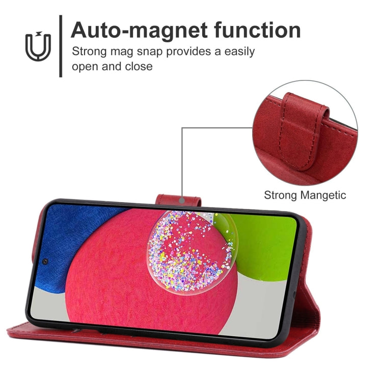 For Samsung Galaxy A53 5G Leather Phone Case