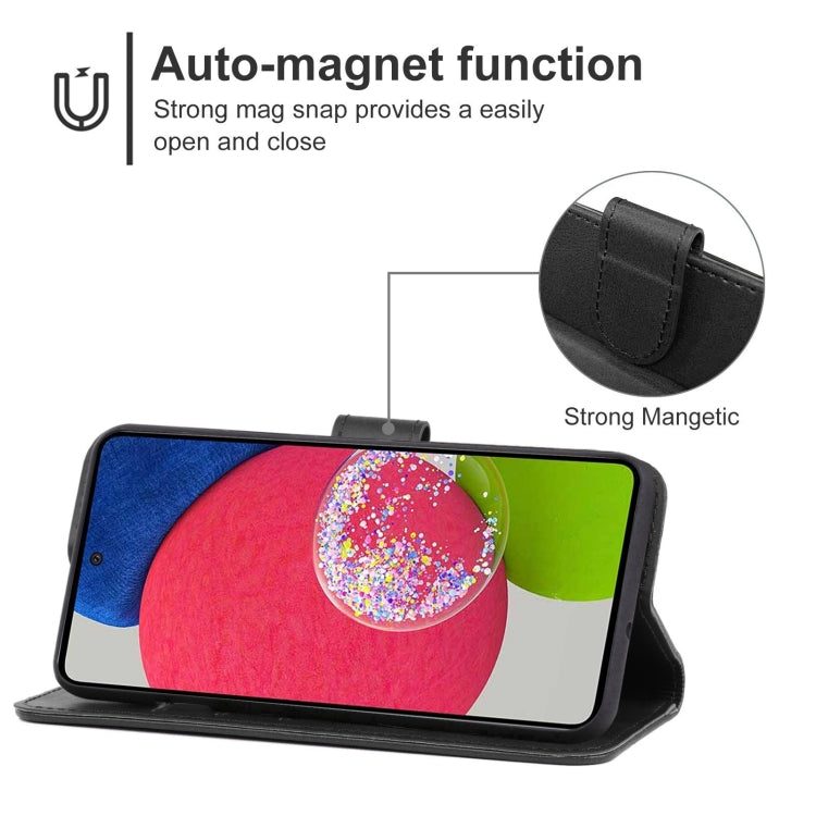 For Samsung Galaxy A53 5G Leather Phone Case
