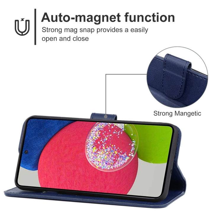 For Samsung Galaxy A53 5G Leather Phone Case