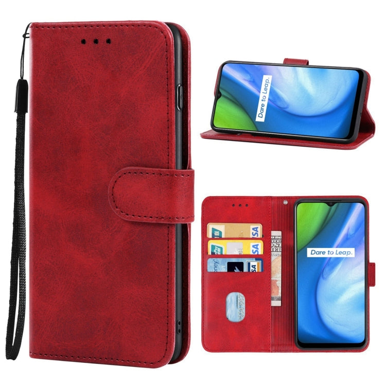 For OPPO Realme V3 / Realme Q2i Leather Phone Case