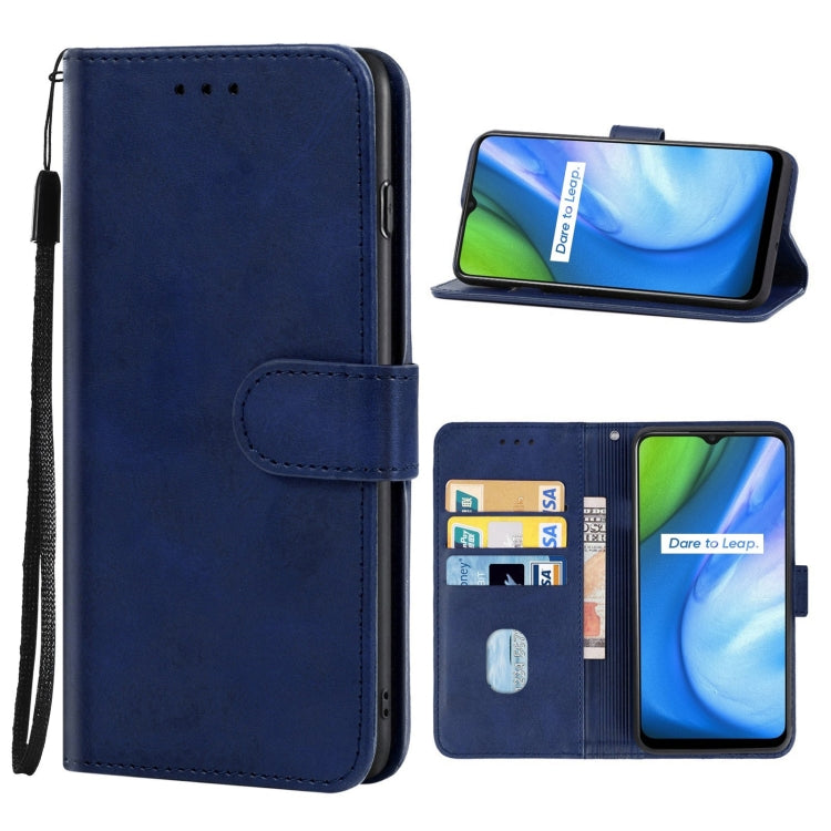 For OPPO Realme V3 / Realme Q2i Leather Phone Case