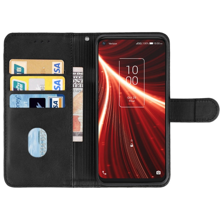 Leather Phone Case For TCL 10 5G UW
