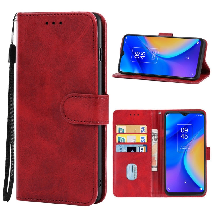 Leather Phone Case For TCL 20 SE