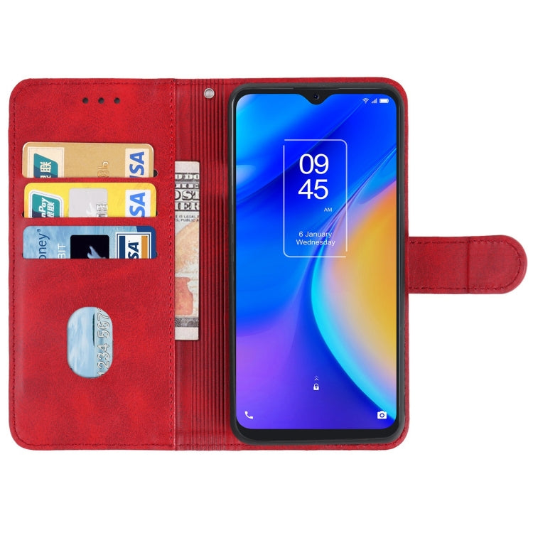 Leather Phone Case For TCL 20 SE