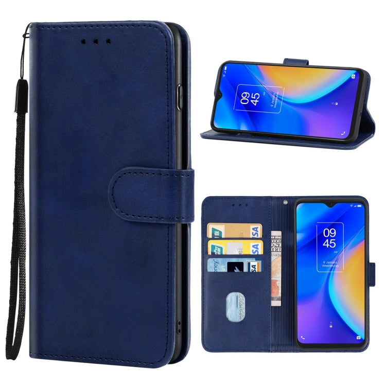 Leather Phone Case For TCL 20 SE