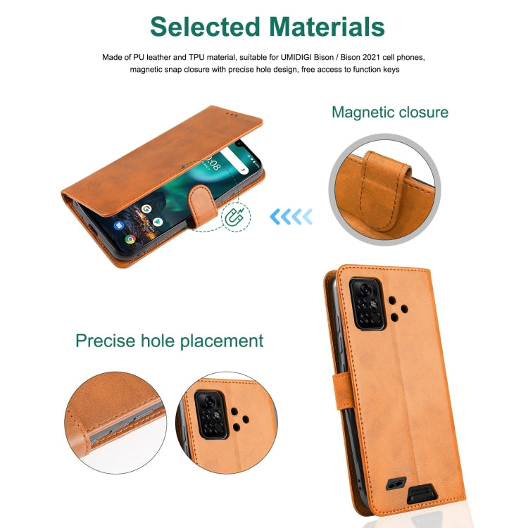 Leather Phone Case For UMIDIGI Bison / Bison 2021